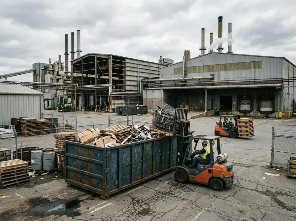industrial-factory-scrap-conta-003 — frequently asked questions, Cheap Roll-off Dumpster Rentals in Fairmount, IN